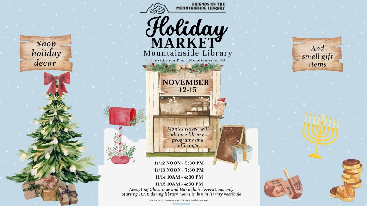 copy of blue beige watercolor illustrated christmas market flyer  1920 x px 